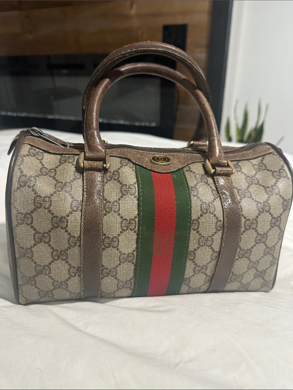 Vintage Gucci Boston Bag